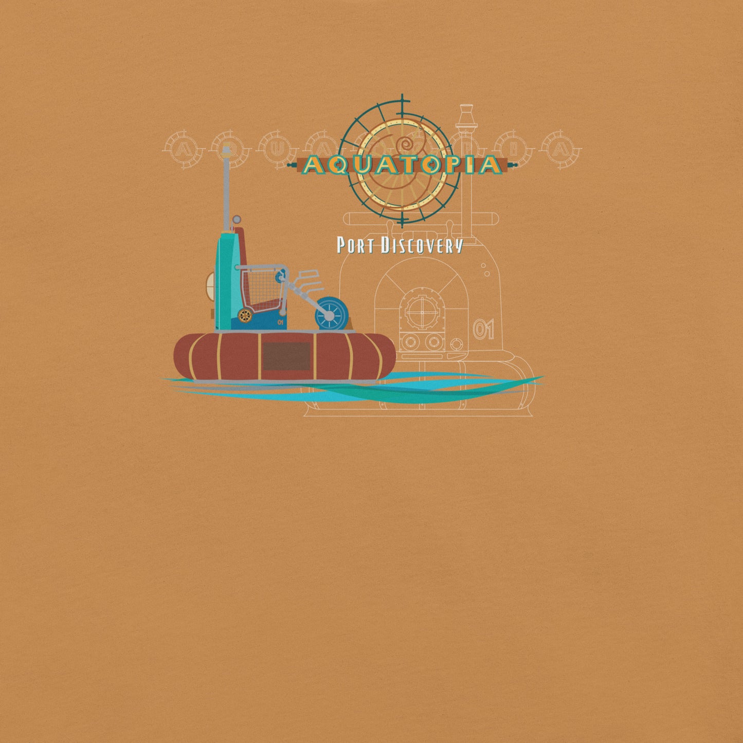 TDS PORT DISCOVERY aquatopia T-Shirt