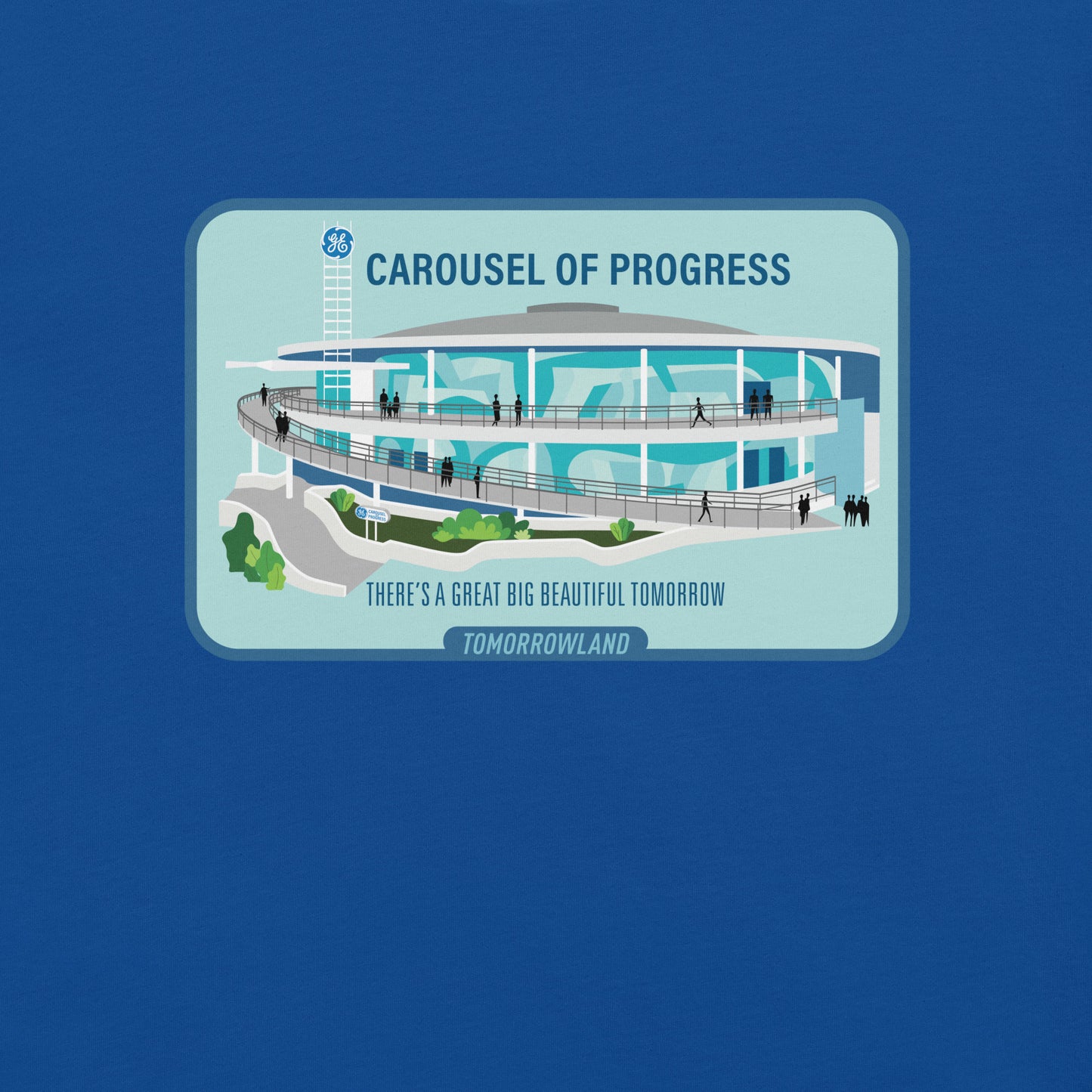 CAROUSEL OF PROGRESS building T-Shirt