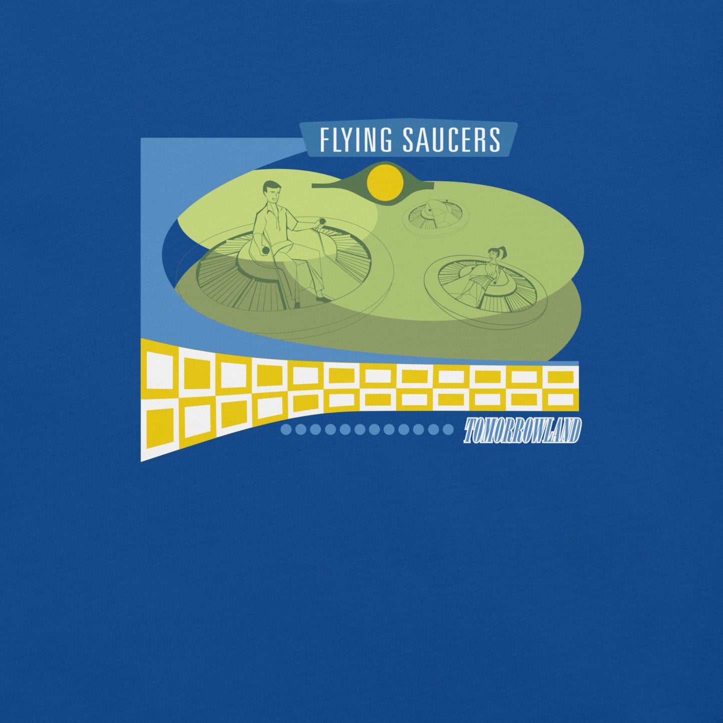FLYING SAUCERS scene T-Shirt