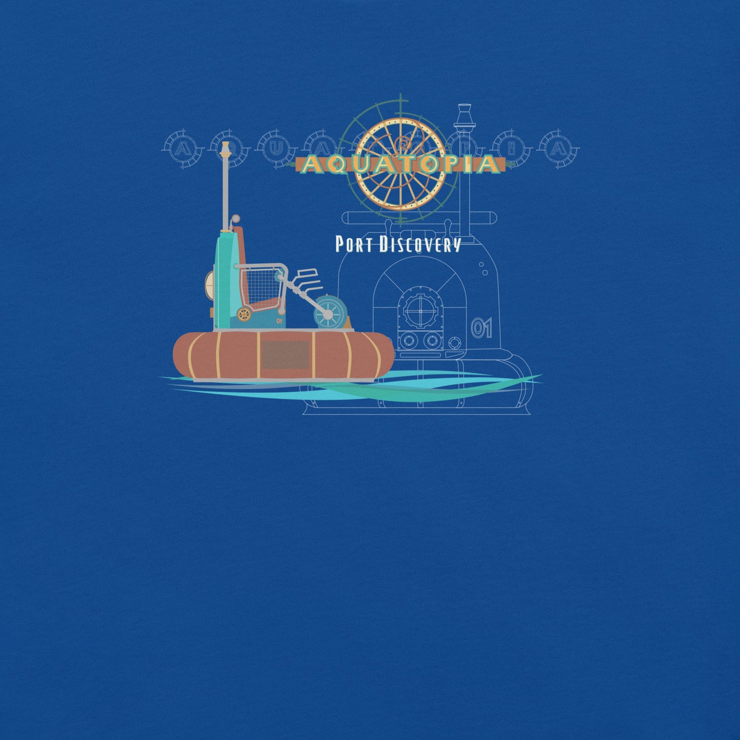 TDS PORT DISCOVERY aquatopia T-Shirt