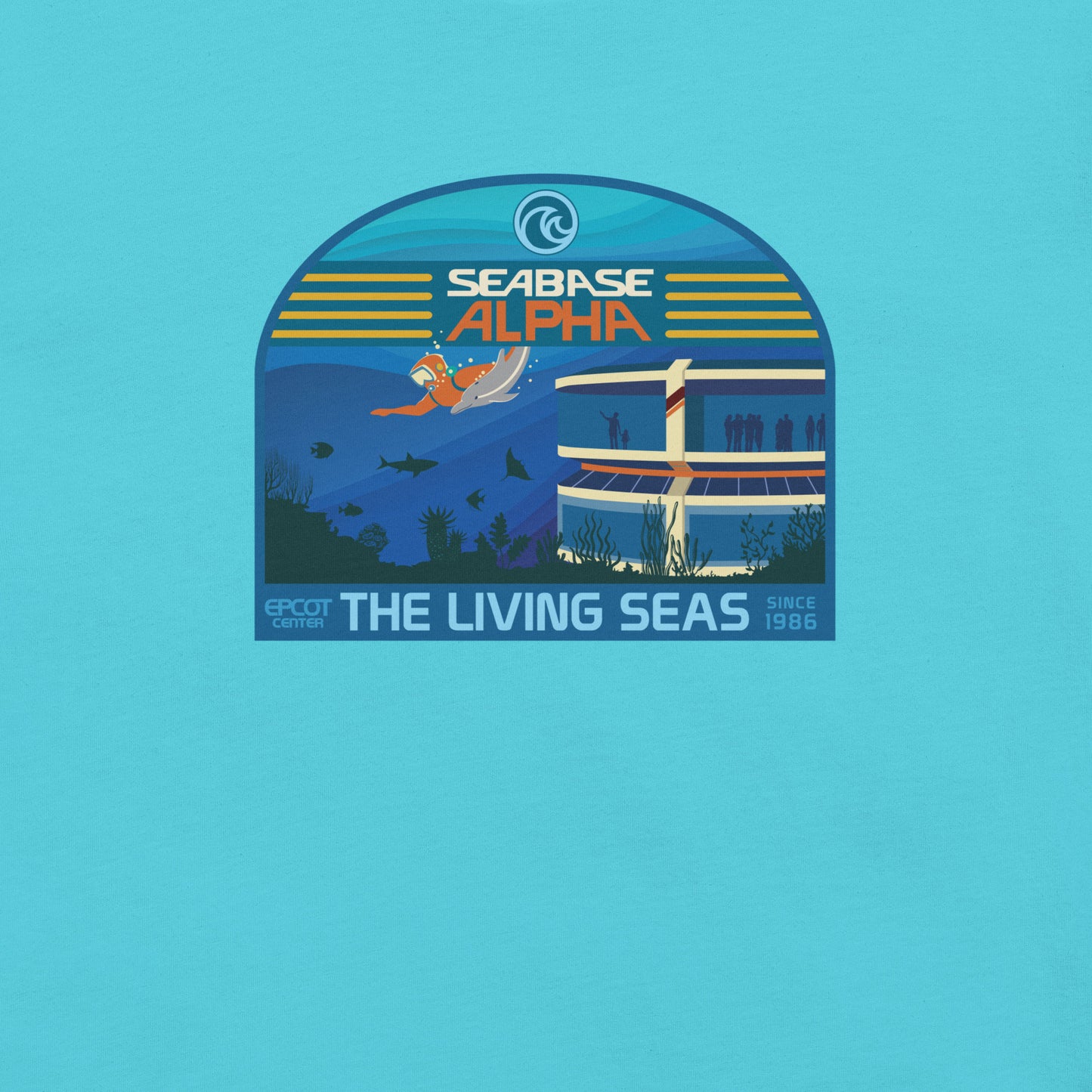 THE LIVING SEAS explore T-Shirt