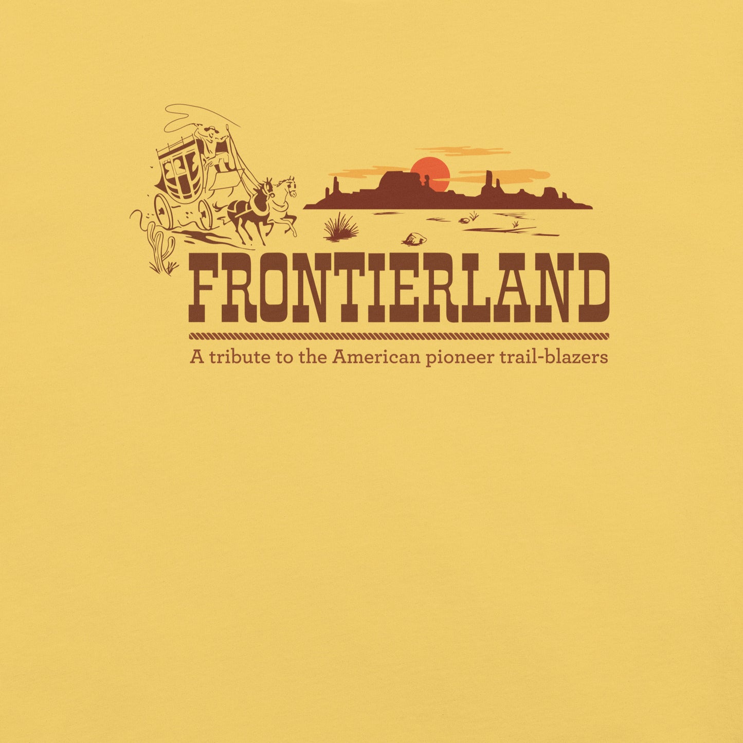 FRONTIERLAND stagecoach T-Shirt