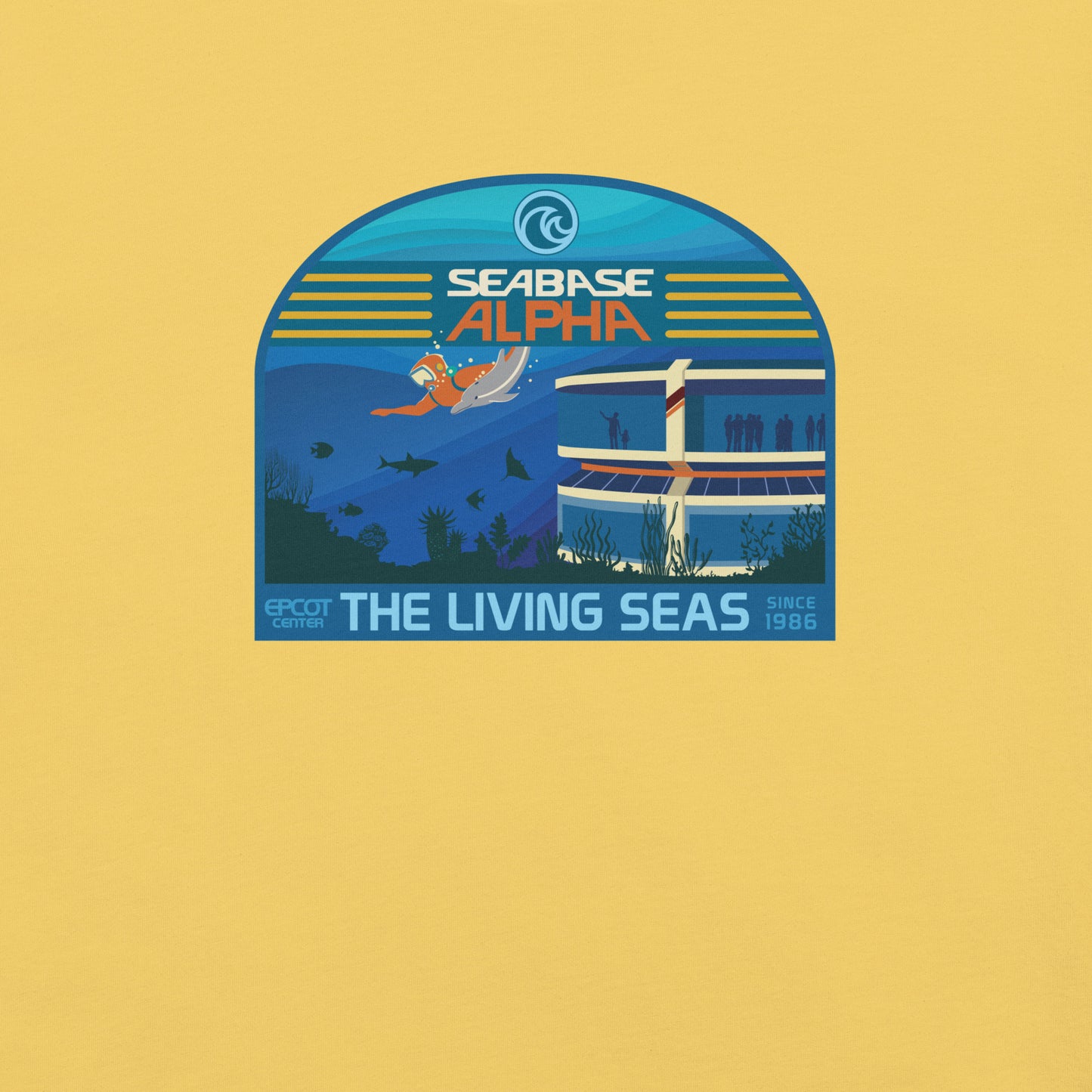 THE LIVING SEAS explore T-Shirt