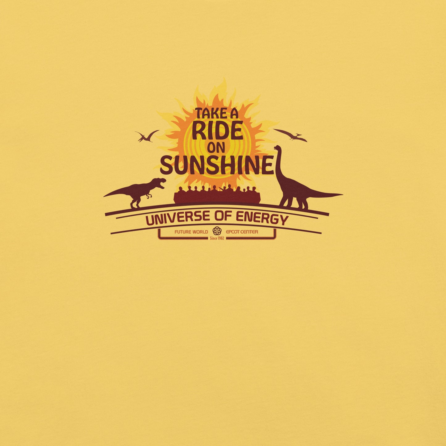 UNIVERSE OF ENERGY ride on sunshine T-Shirt