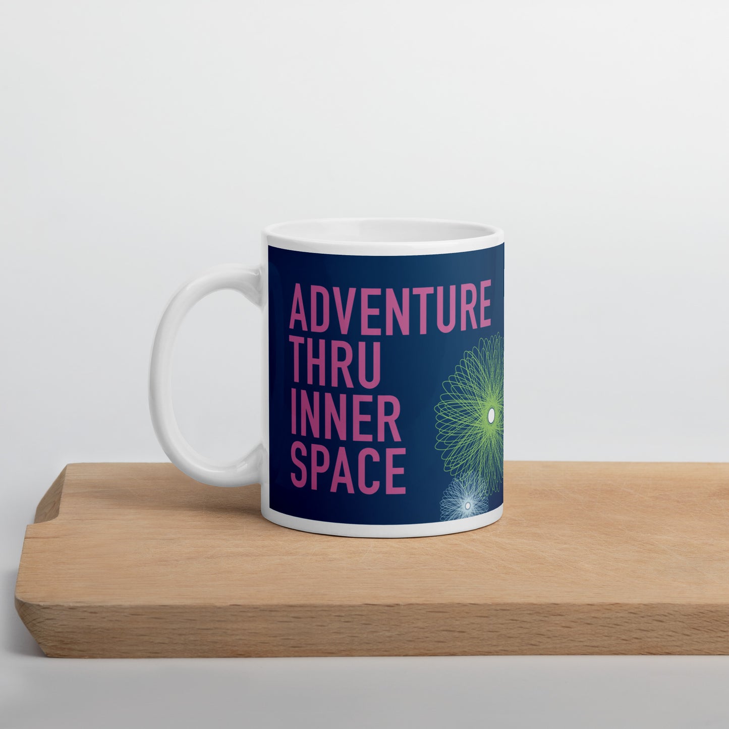 ADVENTURE THRU INNER SPACE atomobile Mugs (3 sizes)