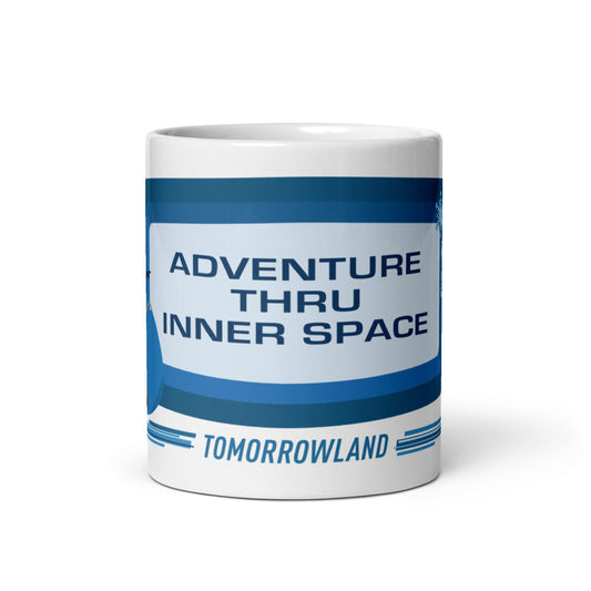 ADVENTURE THRU INNER SPACE sign Mugs (3 sizes)