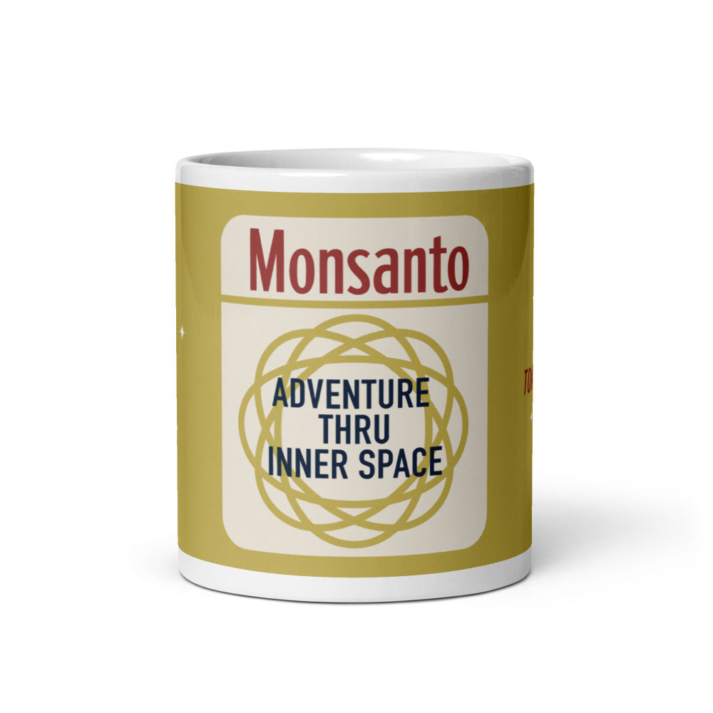 ADVENTURE THRU INNER SPACE monsanto Mugs (3 sizes)