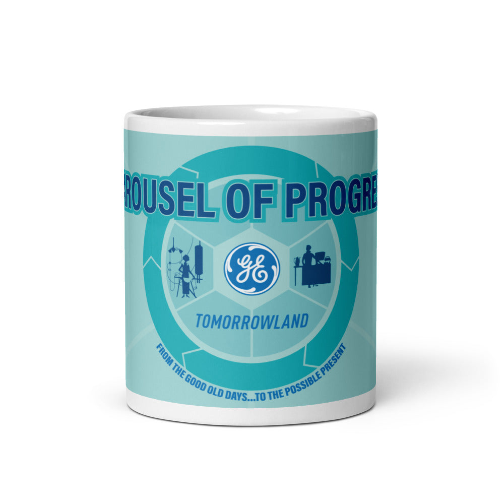 CAROUSEL OF PROGRESS icon Mugs (3 sizes)