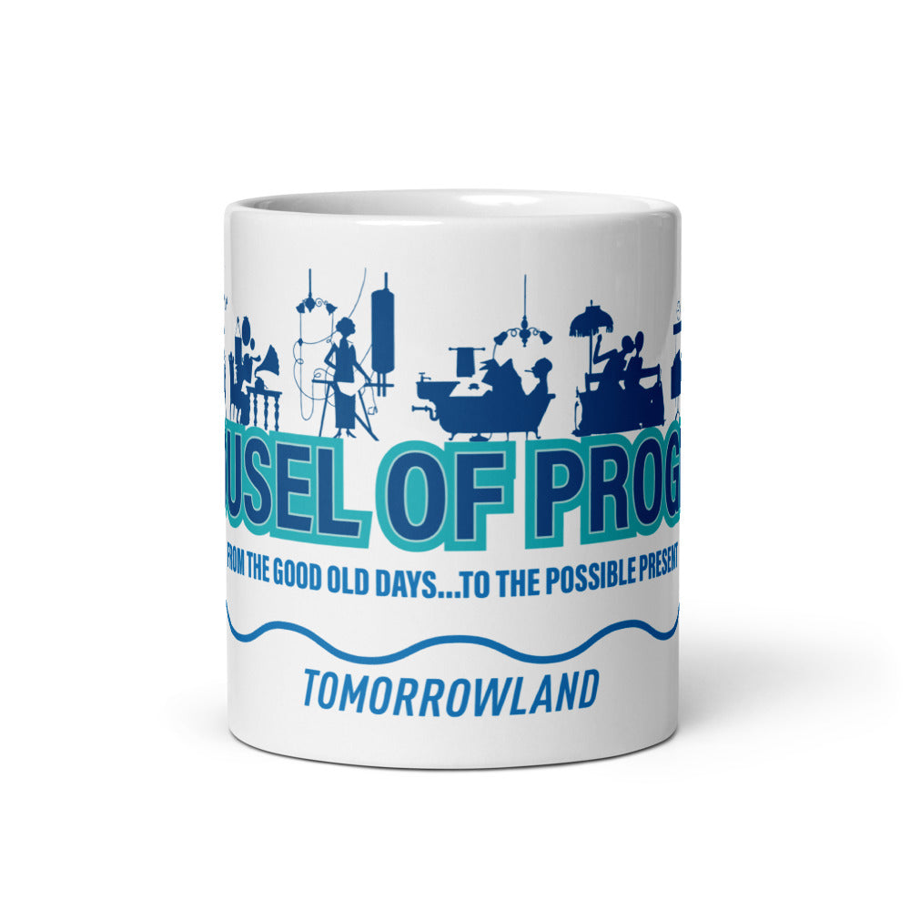 CAROUSEL OF PROGRESS silhouettes Mugs (3 sizes)
