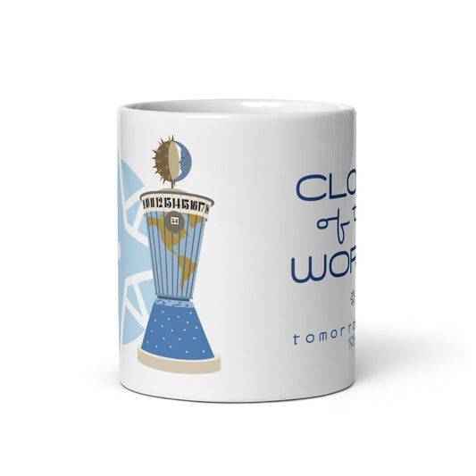 CLOCK OF THE WORLD tower Mugs (3 sizes)