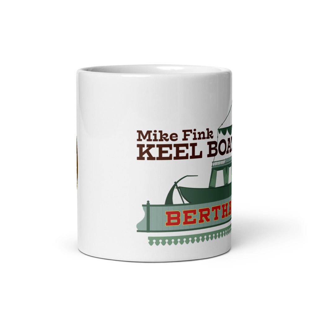 MIKE FINK KEEL BOATS bertha mae Mugs (3 sizes)
