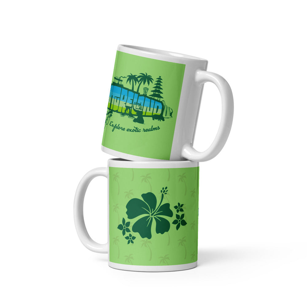 MK ADVENTURELAND jungle green Mugs (3 sizes)