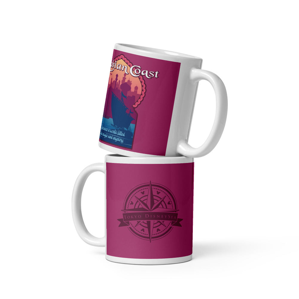 TDS ARABIAN COAST port title Mugs (3 sizes)