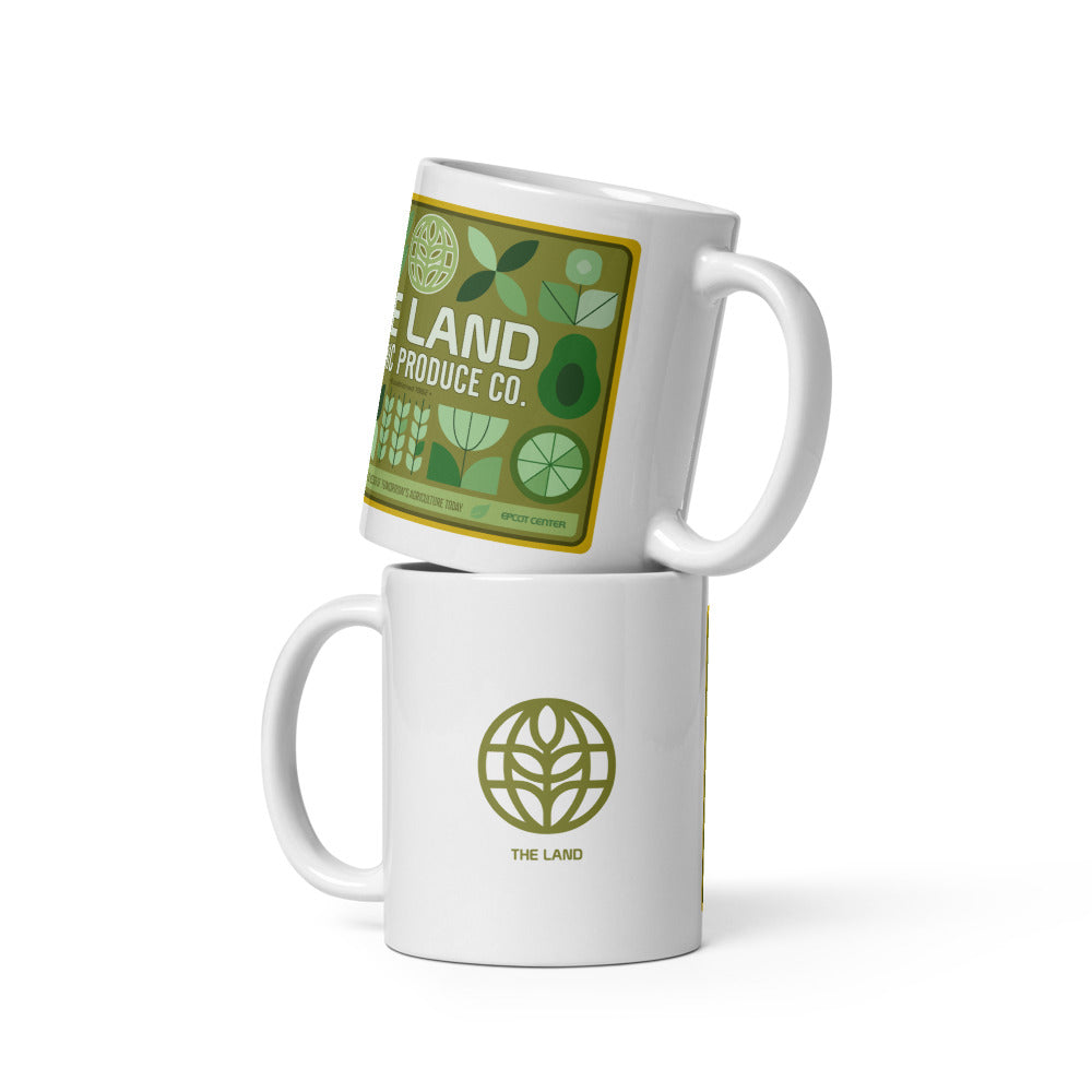 THE LAND organic produce Mugs (3 sizes)
