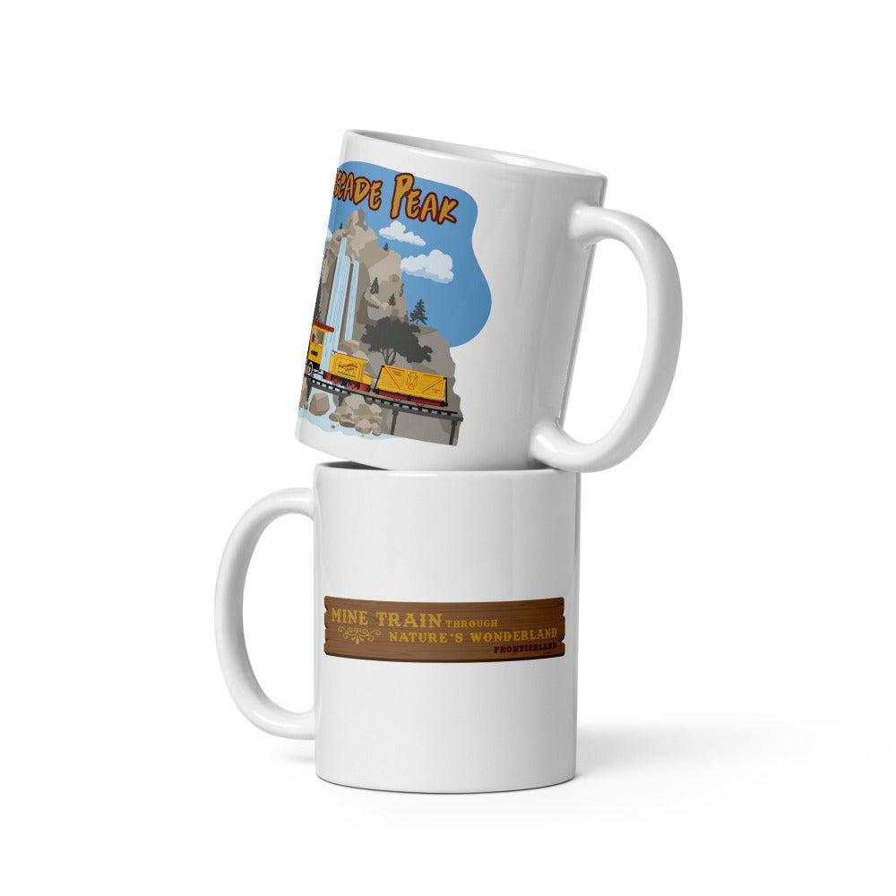 MINE TRAIN THROUGH NATURE'S WONDERLAND cascade peak Mugs (3 sizes)
