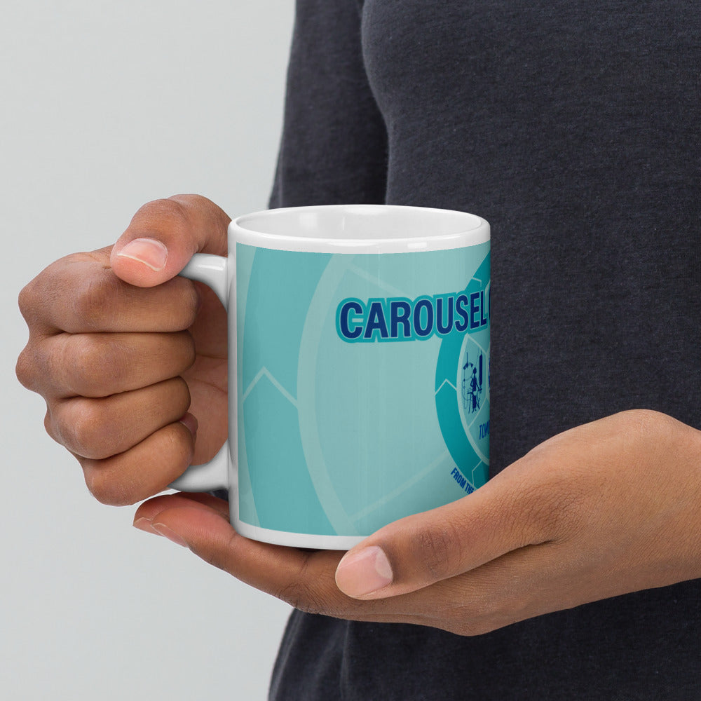 CAROUSEL OF PROGRESS icon Mugs (3 sizes)