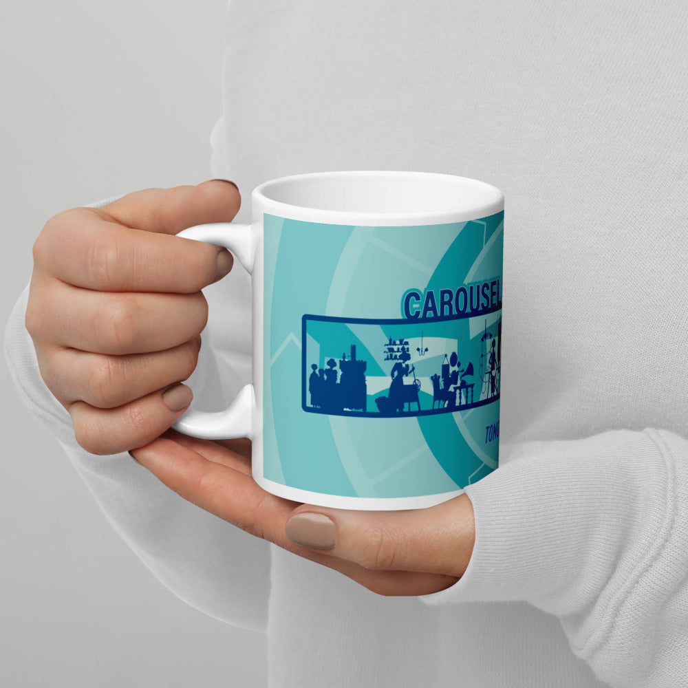 CAROUSEL OF PROGRESS scene Mugs (3 sizes)
