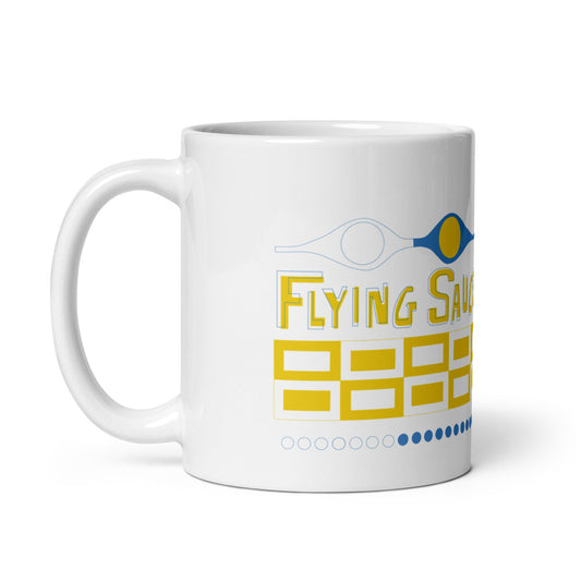 FLYING SAUCERS title Mugs (3 sizes)