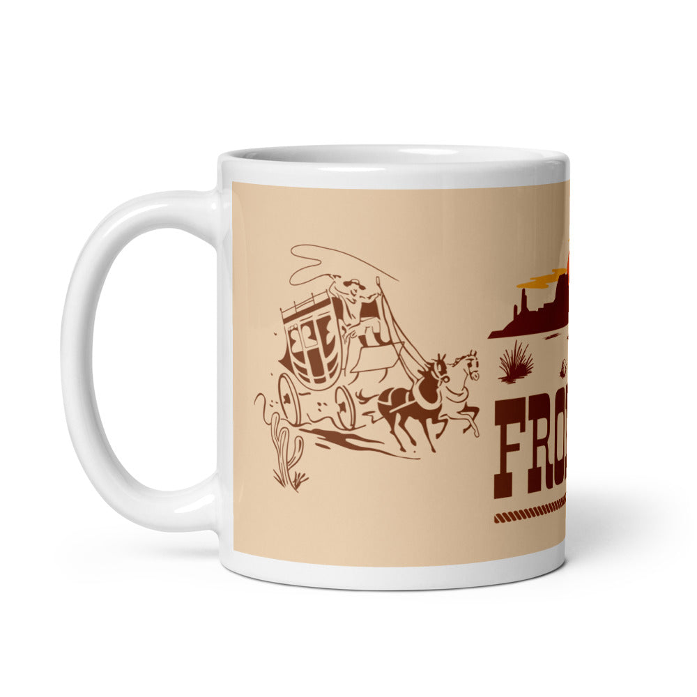 FRONTIERLAND stagecoach Mugs (3 sizes)