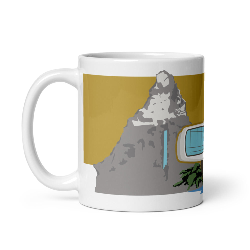 HOUSE OF THE FUTURE scene Mugs (3 sizes)