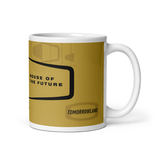 HOUSE OF THE FUTURE title block Mugs (3 sizes)