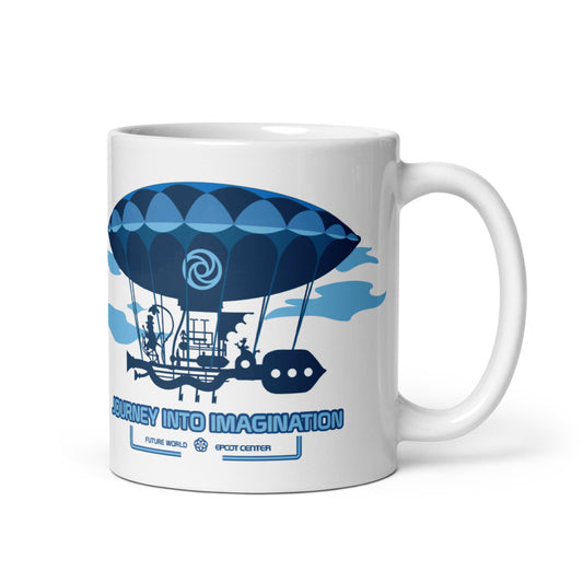 JOURNEY INTO IMAGINATION dream machine Mugs (3 sizes)