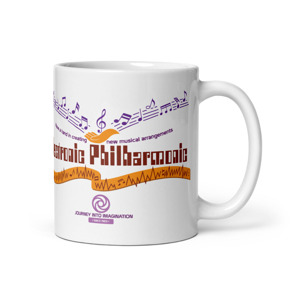 JOURNEY INTO IMAGINATION electronic philharmonic Mugs (3 sizes)