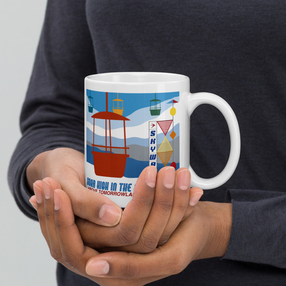 SKYWAY 1956 soar high Mugs (3 sizes)