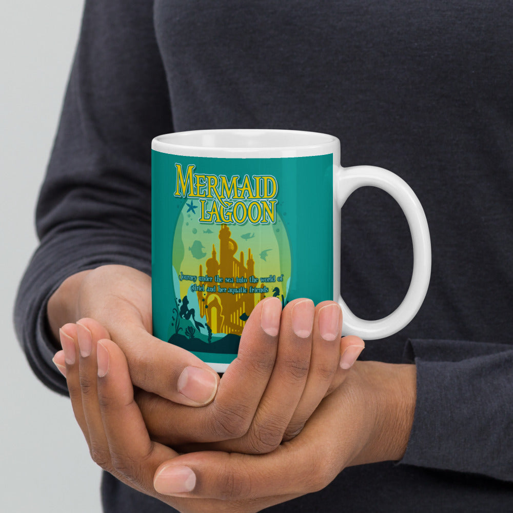 TDS MERMAID LAGOON port title Mugs (3 sizes)