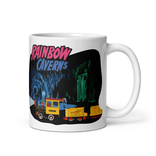 MINE TRAIN THROUGH NATURE'S WONDERLAND rainbow caverns Mug