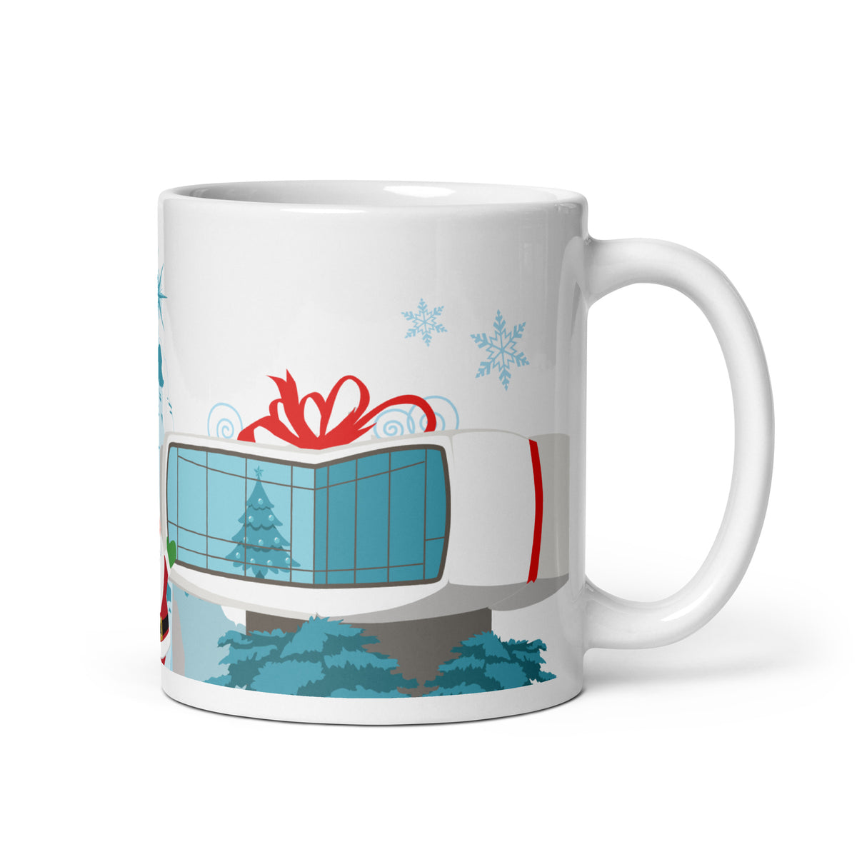 DL HOLIDAY TIME future house Mug