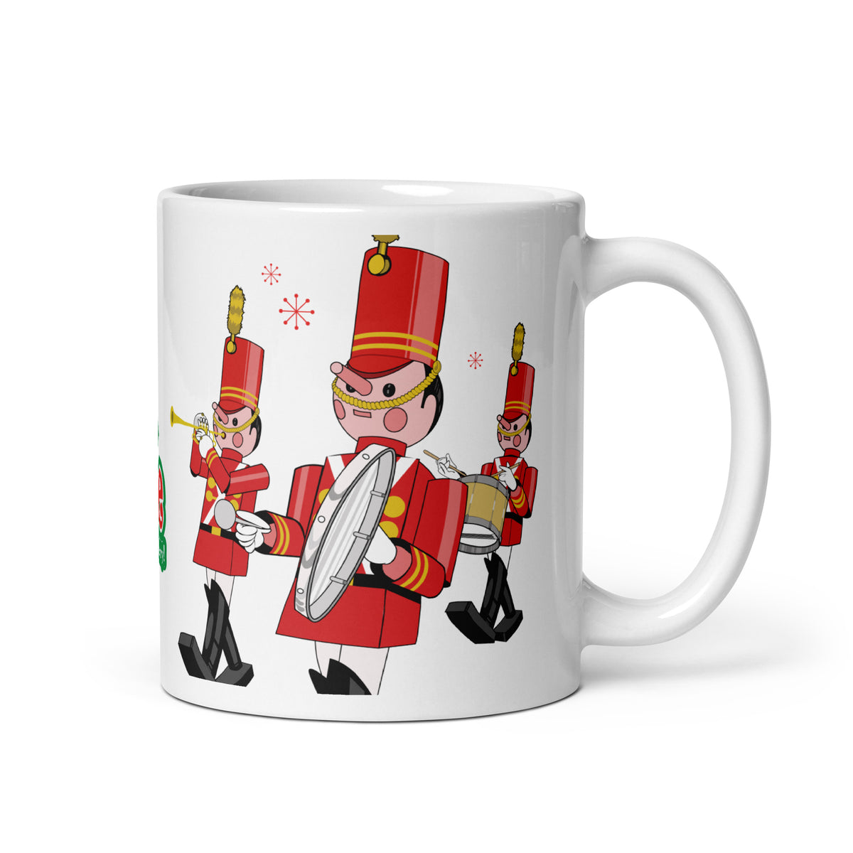 DL HOLIDAY TIME toy soldiers Mug