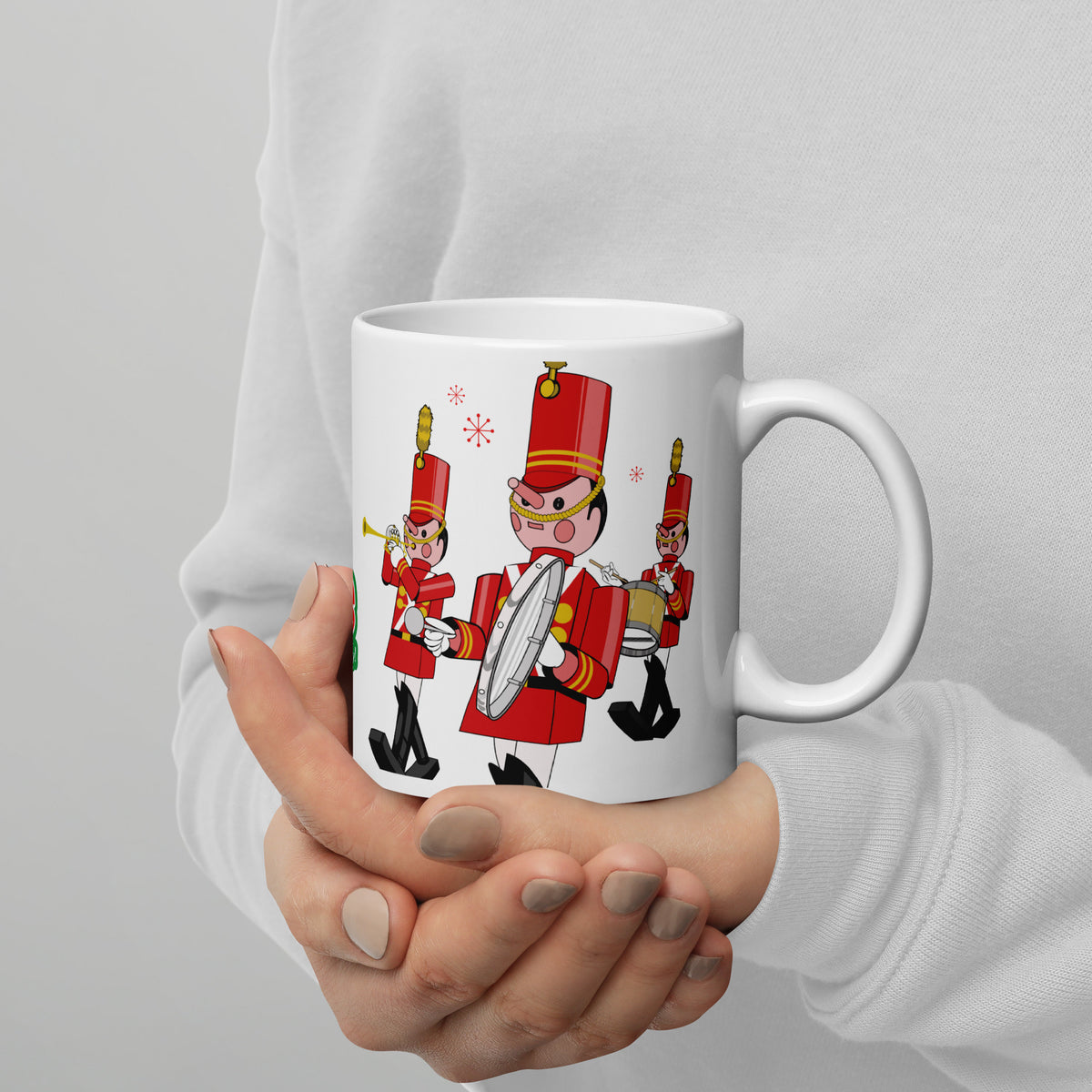 DL HOLIDAY TIME toy soldiers Mug