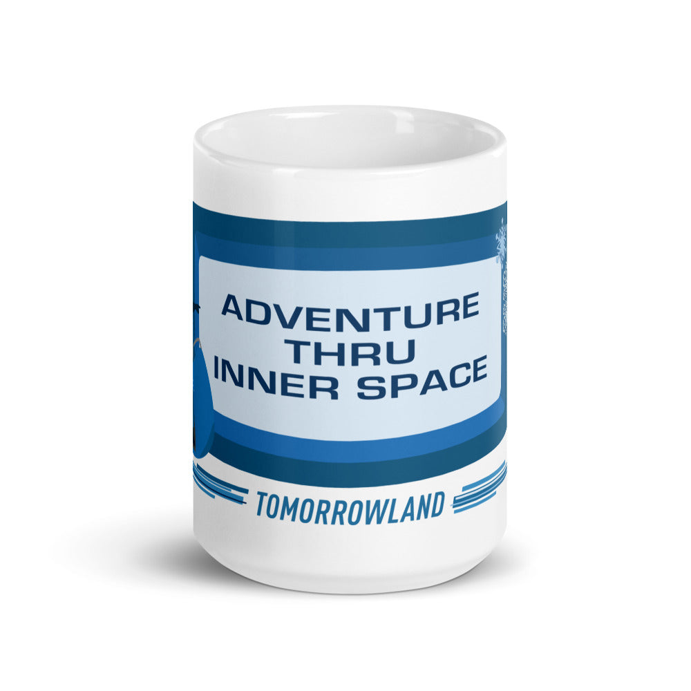 ADVENTURE THRU INNER SPACE sign Mugs (3 sizes)