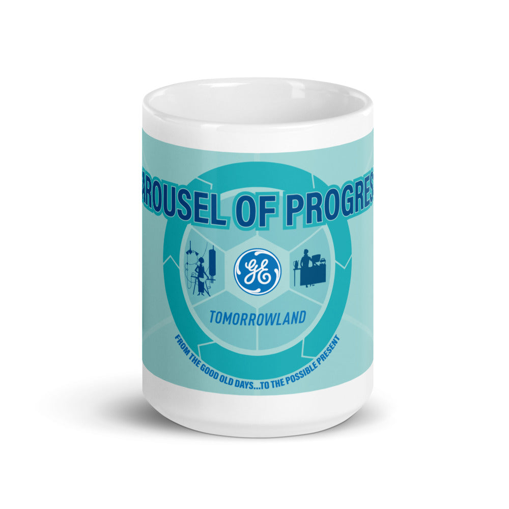 CAROUSEL OF PROGRESS icon Mugs (3 sizes)