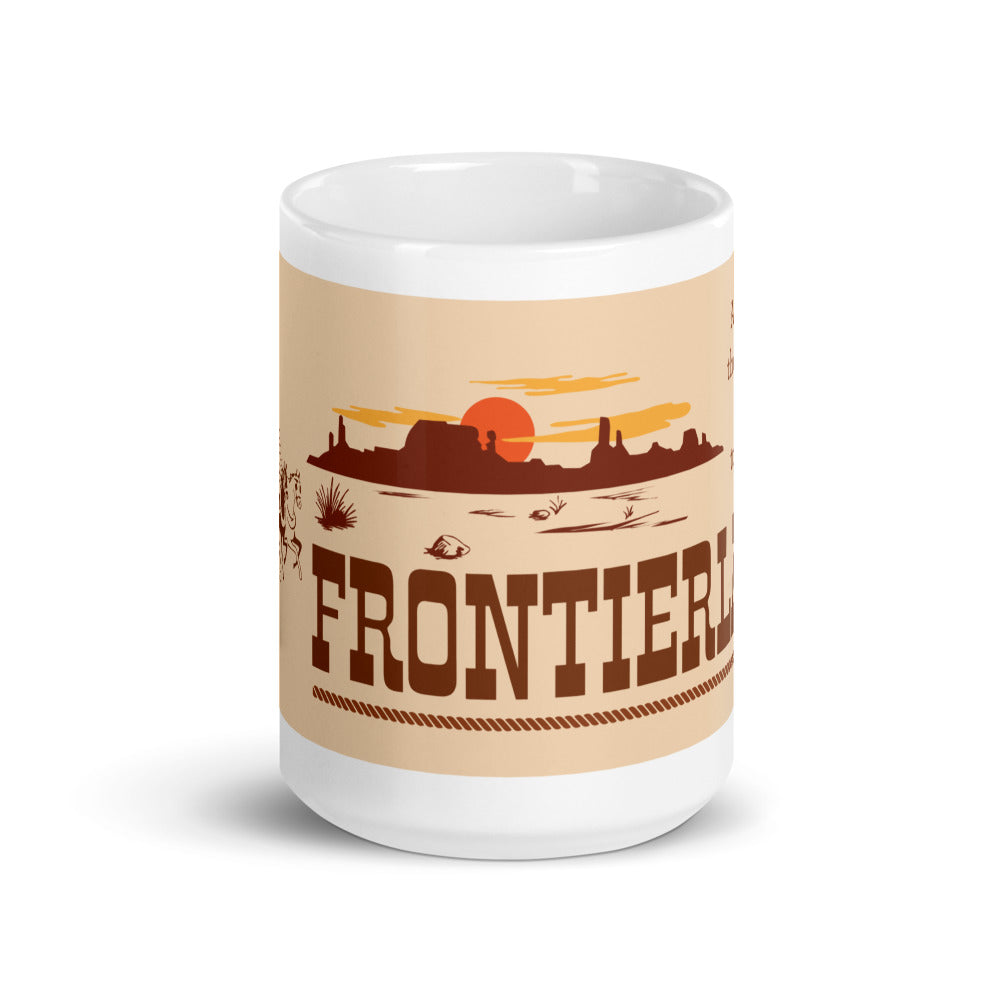 FRONTIERLAND stagecoach Mugs (3 sizes)