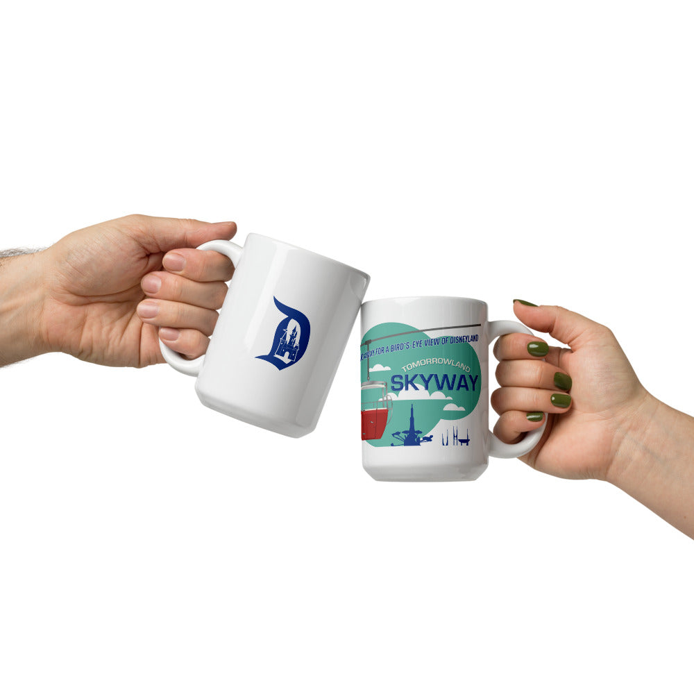 SKYWAY 1965 tomorrowland Mugs (3 sizes)