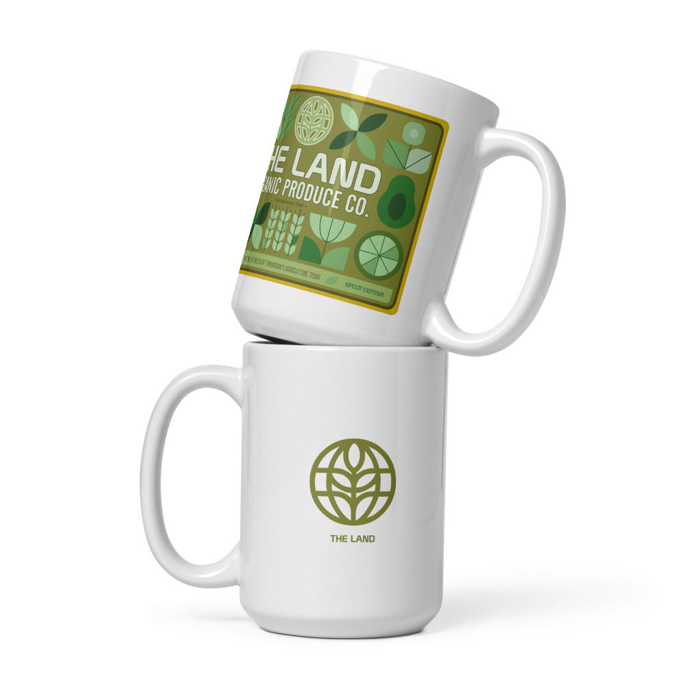 THE LAND organic produce Mugs (3 sizes)