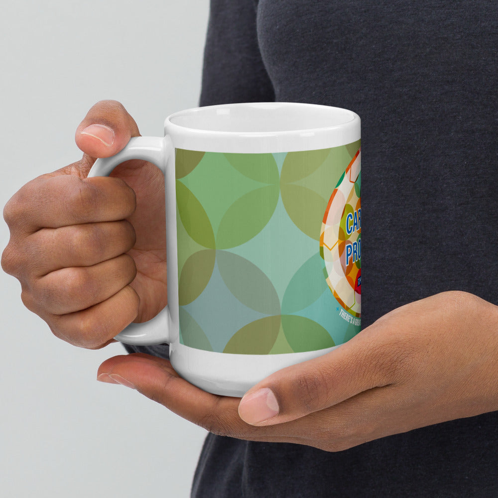 CAROUSEL OF PROGRESS kaleidoscope Mugs (3 sizes)