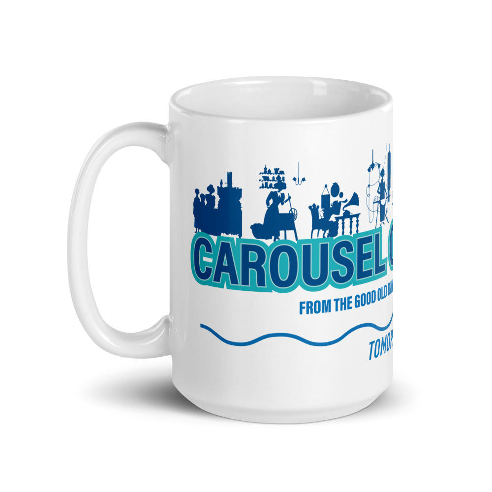 CAROUSEL OF PROGRESS silhouettes Mugs (3 sizes)