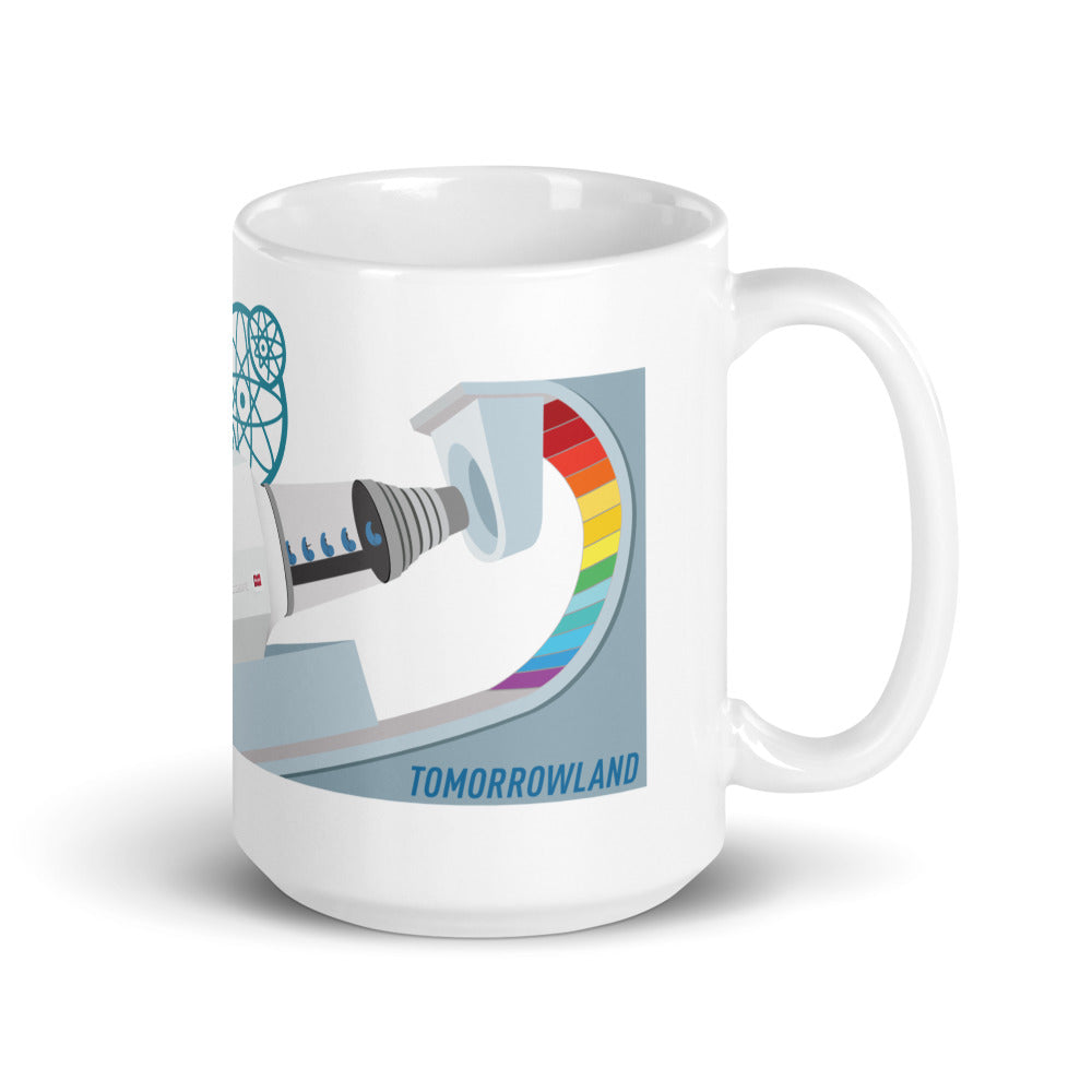ADVENTURE THRU INNER SPACE microscope Mugs (3 sizes)