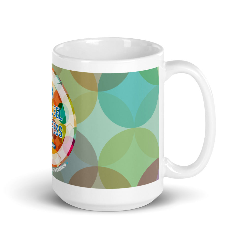 CAROUSEL OF PROGRESS kaleidoscope Mugs (3 sizes)