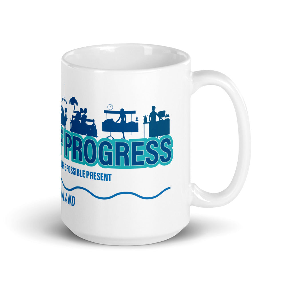 CAROUSEL OF PROGRESS silhouettes Mugs (3 sizes)
