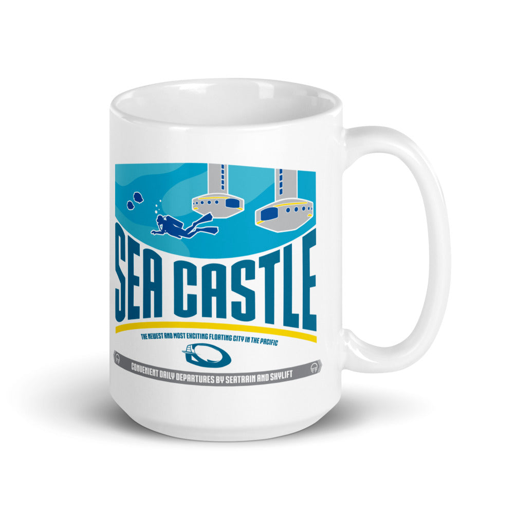 HORIZONS sea castle Mugs (3 sizes)