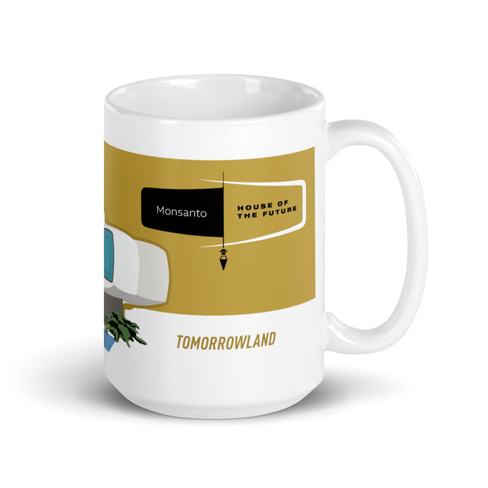 HOUSE OF THE FUTURE scene Mugs (3 sizes)