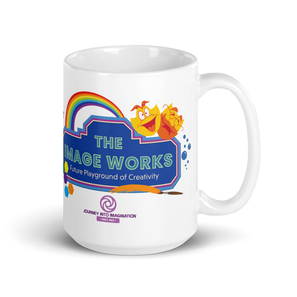 JOURNEY INTO IMAGINATION image works Mugs (3 sizes)