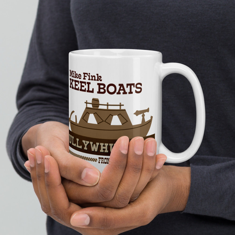 MIKE FINK KEEL BOATS gullywhumper Mugs (3 sizes)