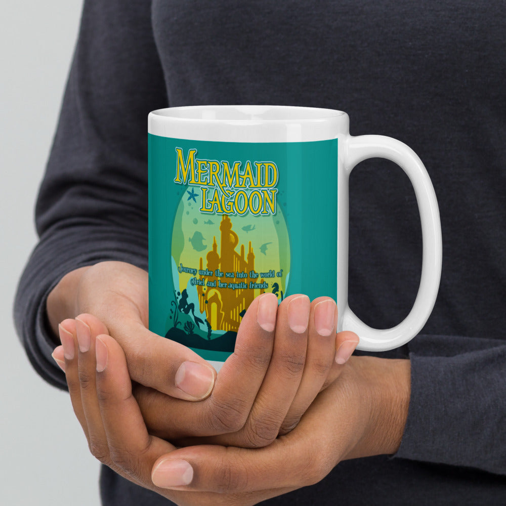 TDS MERMAID LAGOON port title Mugs (3 sizes)