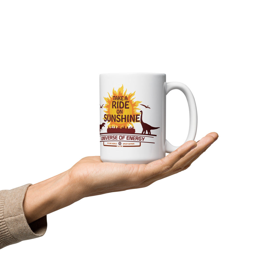 UNIVERSE OF ENERGY ride on sunshine Mugs (3 sizes)