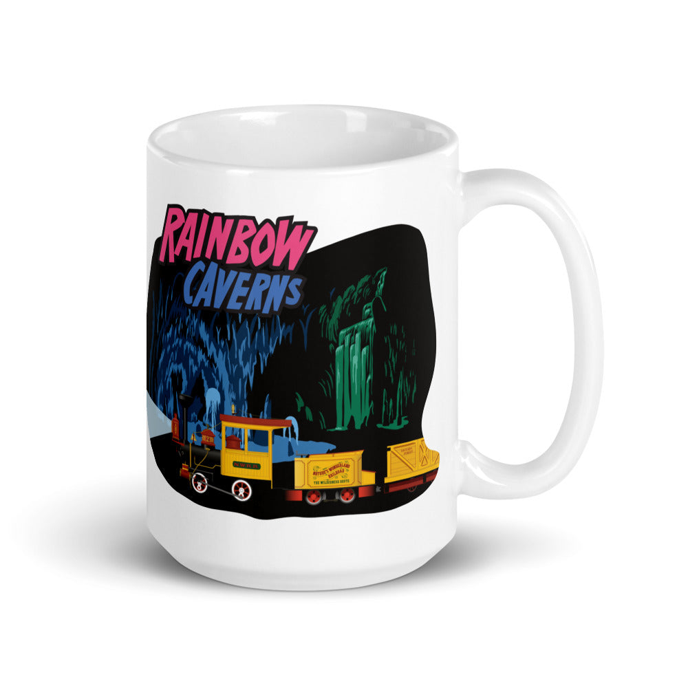 MINE TRAIN THROUGH NATURE'S WONDERLAND rainbow caverns Mug